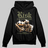 Olive Sneakers DopeSkill Hoodie Risk Is Better Than Regret Graphic Streetwear - Black