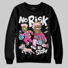 Jordan 6 “Doernbecher” DopeSkill Sweatshirt No Risk No Story Graphic Streetwear - Black