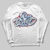 Jordan 12 Retro French Blue (2025) DopeSkill Long Sleeve T-Shirt Rare Breed Type Graphic Streetwear 