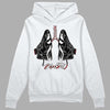 Jordan 14 "Black/White" DopeSkill Hoodie Sweatshirt Breathe Graphic Streetwear - White