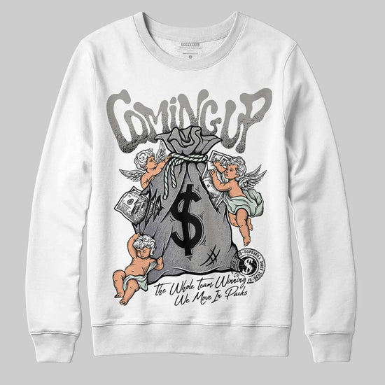 Jordan 1 Retro Low OG Year of the Snake (2025) DopeSkill Sweatshirt Money Bag Coming Up Graphic Streetwear - White