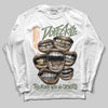 Jordan 4 Retro OG SP Undefeated (2025) DopeSkill Long Sleeve T-Shirt The Mouth With No Droughts Graphic Streetwear - White