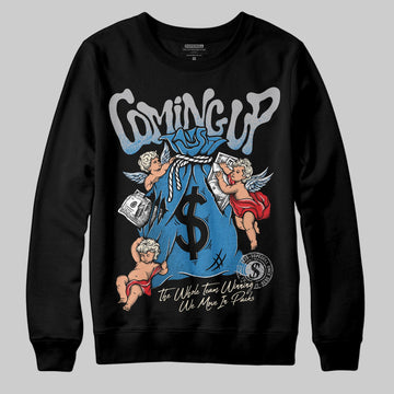 Jordan 3 Retro OG Rare Air DopeSkill Sweatshirt Money Bag Coming Up Graphic Streetwear - Black