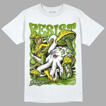 SB Dunk Low Chlorophyll DopeSkill T-Shirt Resist Graphic Streetwear - White