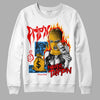 Red Sneakers DopeSkill Sweatshirt Drip'n Never Tripp'n Graphic Streetwear - White