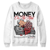 Jordan 12 “Red Taxi” DopeSkill Sweatshirt MOMM Graphic Streetwear - White