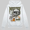 Olive Sneakers DopeSkill Hoodie Sweatshirt Mystery Ghostly Grasp Graphic Streetwear - White