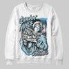 Jordan 11 Retro Legend Blue DopeSkill Sweatshirt Stackin Mines Graphic Streetwear - White