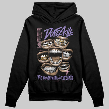 Jordan 11 "Mojave" DopeSkill Hoodie Sweatshirt The Mouth With No Droughts Graphic Streetwear - Black