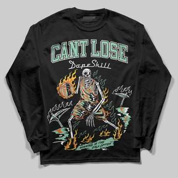 SB Dunk Low Rodeo Tourmaline DopeSkill Long Sleeve T-Shirt Cant Lose Graphic Streetwear - Black