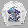 Jordan 6 "Aqua" DopeSkill Long Sleeve T-Shirt True Love Will Kill You Graphic Streetwear - White 