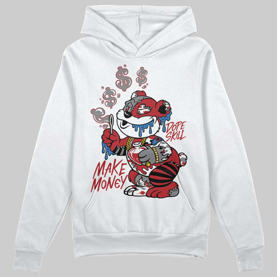 Jordan 8 Retro Bugs Bunny (2025) DopeSkill Hoodie Sweatshirt Make Money Graphic Streetwear - White