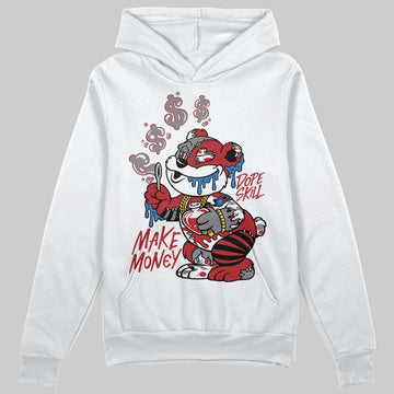 Jordan 8 Retro Bugs Bunny (2025) DopeSkill Hoodie Sweatshirt Make Money Graphic Streetwear - White