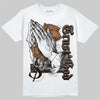 Jordan 1 Retro High OG Palomino DopeSkill T-Shirt Trust God Graphic Streetwear - White