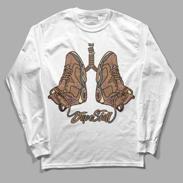 Jordan 6 WMNS Gore-Tex Brown Kelp DopeSkill Long Sleeve T-Shirt Breathe Graphic Streetwear - White