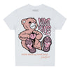 Jordan 11 Low “Legend Pink” DopeSkill Toddler Kids T-shirt Love Kills Graphic Streetwear - White