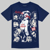 Jordan 11 “Rare Air” DopeSkill T-Shirt Built Different Graphic Streetwear - navy