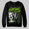 Neon Green Sneakers DopeSkill Sweatshirt Fix Your Energy Graphic Streetwear - Black