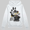 Jordan 4 “Black Cat” (2025) DopeSkill Hoodie Sweatshirt Make Money Graphic Streetwear - White