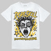 Yellow Sneakers DopeSkill T-Shirt Root of Evil Graphic Streetwear - White