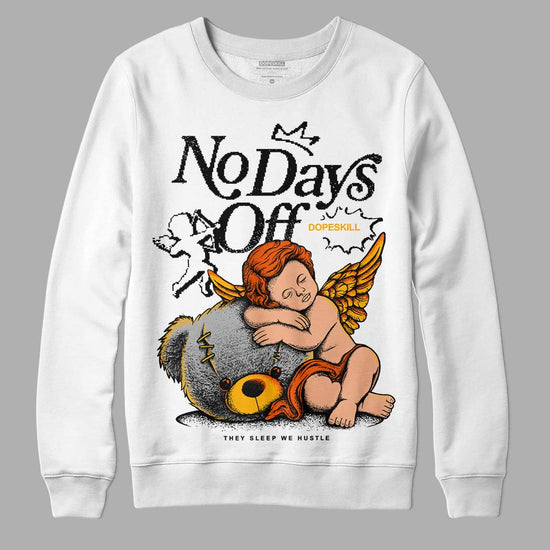 Dunk Low Championship Goldenrod (2021) DopeSkill Sweatshirt New No Days Off Graphic Streetwear - WHite