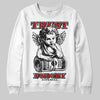 Black and White Sneakers DopeSkill Sweatshirt Trust Nobody Graphic Streetwear - White