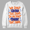 Dunk Low Futura Orange Blaze DopeSkill Sweatshirt Grind Shine Graphic Streetwear - White