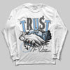 Jordan 12 Retro 'Melo' DopeSkill Long Sleeve T-Shirt Trust No One Graphic Streetwear - WHite 