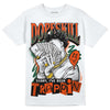 Dunk Low Team Dark Green Orange DopeSkill T-Shirt Sorry I've Been Trappin Graphic Streetwear - White 