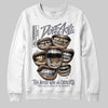 Jordan 11 Low CNY “Year of the Snake” DopeSkill Sweatshirt The Mouth With No Droughts Graphic Streetwear - White