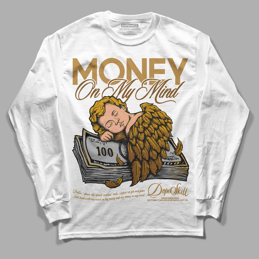 Jordan 13 Wheat 2023 DopeSkill Long Sleeve T-Shirt MOMM Graphic Streetwear - White