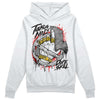 Jordan 1 Low OG “Shadow” DopeSkill Hoodie Sweatshirt Takin No L's Graphic Streetwear - White