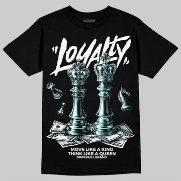 Black and White Sneakers DopeSkill T-Shirt Loyalty Graphic Streetwear - Black