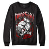 Jordan 1 Retro Low "Black Toe" DopeSkill Sweatshirt Money On My Mind Graphic Streetwear - Black