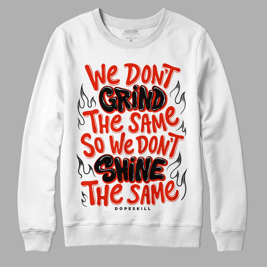 Jordan 6 Retro Toro Bravo DopeSkill Sweatshirt Grind Shine Graphic Streetwear - White