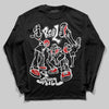 Jordan 3 OG “Black Cement” DopeSkill Long Sleeve T-Shirt Real Y2K Players Graphic Streetwear - Black