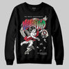 Jordan 11 Retro 285 Atlanta DopeSkill Sweatshirt Nevermind Graphic Streetwear - Black