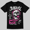 Pink Sneakers DopeSkill T-Shirt Jealousy Graphic Streetwear - Black