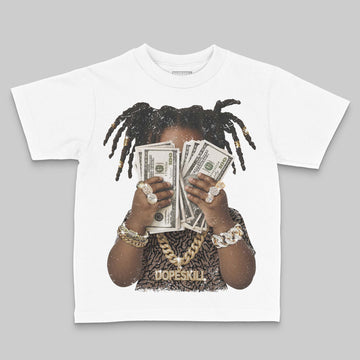 Jordan 3 "World’s Best Dad" DopeSkill Toddler Kids T-shirt Rich Youth Graphic Streetwear - White