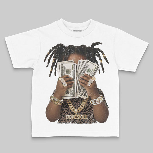 Jordan 3 "World’s Best Dad" DopeSkill Toddler Kids T-shirt Rich Youth Graphic Streetwear - White