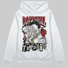 Jordan 4 “Flight Club” DopeSkill Hoodie Sweatshirt Sorry I've Been Trappin Graphic Streetwear - White