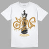 Jordan 13 Wheat 2023 DopeSkill T-Shirt King Chess Graphic Streetwear - White 