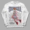 Jordan 4 “Bred Reimagined” DopeSkill Long Sleeve T-Shirt Thunder Dunk Graphic Streetwear - White