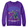 PURPLE Sneakers DopeSkill Purple Sweatshirt VERSUS Graphic Streetwear