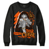 Jordan 12 Retro Brilliant Orange DopeSkill Sweatshirt NPC Graphic Streetwear - Black