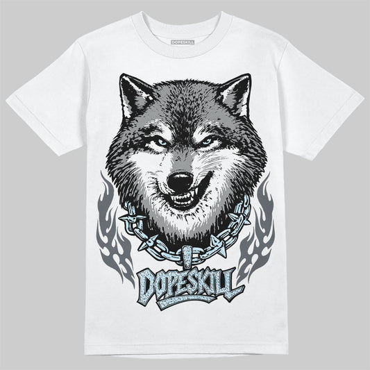 Jordan 5 Retro Wolf Grey (2026) DopeSkill T-Shirt Wolf Grey Graphic Streetwear - White
