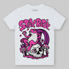 Jordan 4 GS “Hyper Violet” DopeSkill Toddler Kids T-shirt Stay Busy Graphic Streetwear - White 