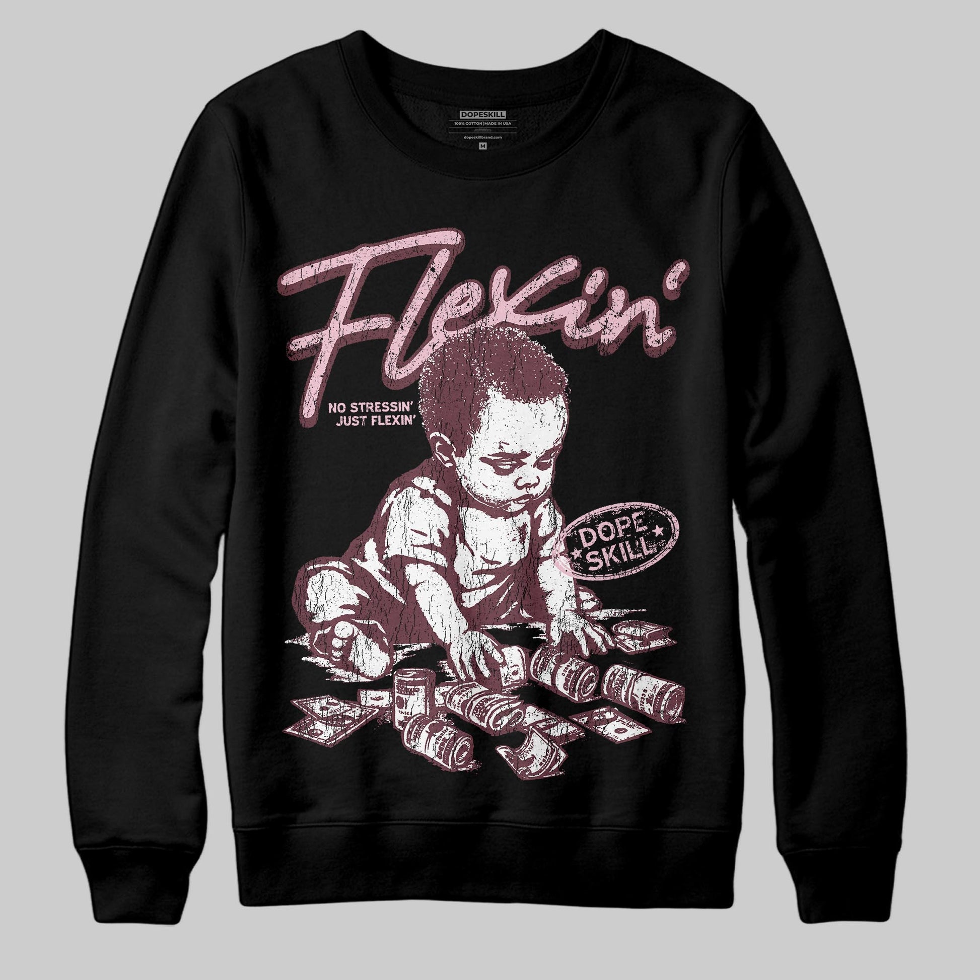 Asics Gel-Cumulus 16 "Port Royal" DopeSkill Sweatshirt Flexin' Graphic Streetwear - Black
