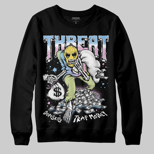 Jordan 5 “Year of the Snake” DopeSkill Sweatshirt Threat Graphic Streetwear - Black