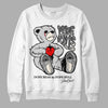 Jordan 3 “Off Noir” DopeSkill Sweatshirt Love Kills Graphic Streetwear - White